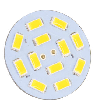 Λάμπα G4 Back Pin LED 12 SMD 5630 4.5W 8V-32V 450lm 120° Ψυχρό Λευκό 6000K Dimmable