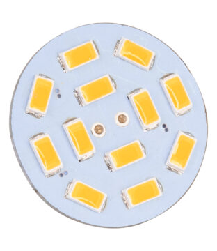 Λάμπα G4 Back Pin LED 12 SMD 5630 4.5W 8V-32V 410lm 120° Θερμό Λευκό 3000K Dimmable