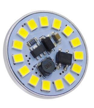 Λάμπα G4 LED SMD 2835 3W 360lm 120° DC 12-24V Back Pin Ψυχρό Λευκό 6000K Dimmable