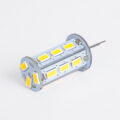 Λάμπα LED G4 SMD 5630 5W 600lm 320° DC 12-24V IP20 Φ1.8 x Υ4.3cm Ψυχρό Λευκό 6000K Dimmable - 2 Χρόνια Εγγύηση