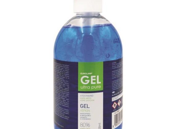 ΑΝΤΙΣΗΠΤΙΚΟ GEL ΧΕΡΙΩΝ 500ml ΜΕ ΑΝΤΛΙΑ