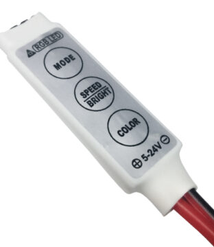 LED RGB Controller με Καλώδιο 5v (30w) – 12v (72w) – 24v (144w) DC GloboStar 77412