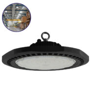 Επαγγελματική Καμπάνα UFO High Bay 200W 230V 28000lm 100° Αδιάβροχη IP66 Ψυχρό Λευκό 5000k GloboStar 78012