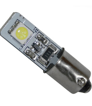 Λαμπτήρας LED Βa9s Can Bus με 2 SMD 5050 Ψυχρό Λευκό GloboStar 78340