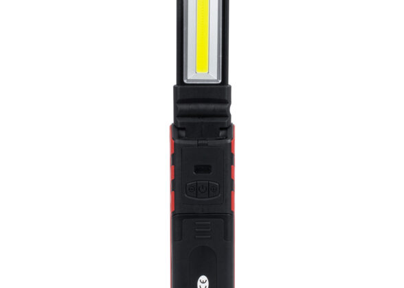 Φορητός Επαναφορτιζόμενος Φακός LED COB 11W 1320lm με Μαγνήτη & 1 Μπαταρία 18650 2000 mAh Li-ion Ψυχρό Λευκό 6000K L15 x W4.8 x H3.9cm