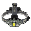 Φακός Κεφαλής Επαναφορτιζόμενος LED CREE XML2-T6 Chip 60 Watt 6000lm με 2 x 18650 Μπαταρίες 13600mAh Ψυχρό Λευκό 6000K