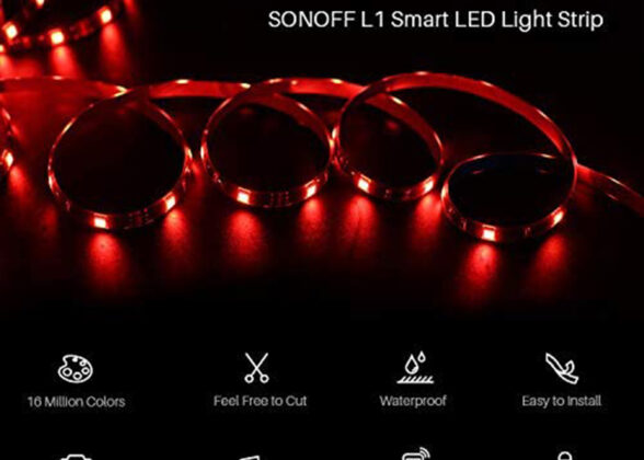 SONOFF L1-5050RGB-GR-5M-R2 - Smart RGB LED Light Strip Extension 5M Waterproof IP65