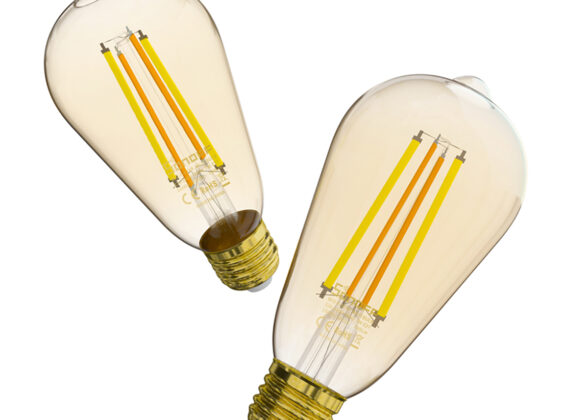 SONOFF B02-F-ST64-R2 - Wi-Fi Smart LED Filament Bulb E27 ST64 7W 700lm AC 220-240V CCT Change from 1800K to 5000K Dimmable