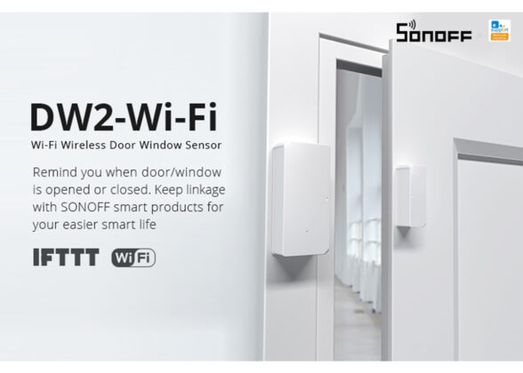 SONOFF DW2-R2 - Wi-Fi Wireless Door/Window Security Sensor