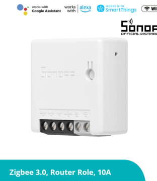 SONOFF ZBMINI-R3 – Zigbee Wireless Smart Switch Two Way Dual Relay – 2 Output Channel