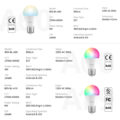 SONOFF B02-BL-A60 - LED BULB E27 A60 806lm 9W WiFi+Bluetooth CW (Cool White + Warm white) Dimming Smart Bulb 2700K-6500K