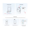 SONOFF TH Elite THR316D Smart WiFi Temperature and Humidity Control RJ9 4P4C AC 100-240V MAX 16A