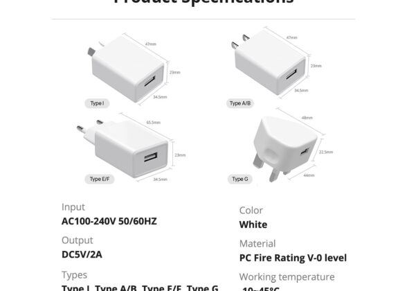 SONOFF Power DC 5V/2A AC 100-240V Type E/F Adapter for Smart Lighting & Home Security Gateway Support ZB Bridge - RF BridgeR2 433 - ZB Bridge Pro