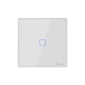 SONOFF T2EU1C-RF - 433MHz Wireless Smart Wall Touch Button Switch AC 100-240V Max 2A (2A/Way) 1 Way - RF Series