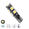 Λάμπα Αυτοκίνητου LED T10 W5W 2rd Generation Can-Bus Series 9xSMD5050 4.14W 540lm 360° DC 12-16V IP20 Φ1 x Υ3.9cm Ψυχρό Λευκό 6000K