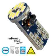 Λάμπα Αυτοκίνητου T10 W5W 3rd Generation Can-Bus Extreme Truck Series LED 12 SMD 3014 3.2W 480lm 360° DC 12-24V IP20 Ψυχρό Λευκό 6000K