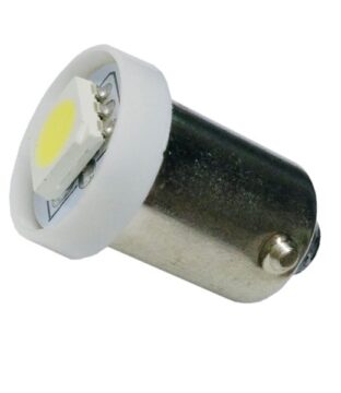 Λαμπτήρας LED Ba9s με 1 SMD 5050 Ψυχρό Λευκό GloboStar 52000