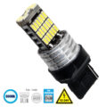 Λάμπα Αυτοκίνητου T20 - 7440 - W21W 2rd Generation Can-Bus Series LED 45 SMD 4014 9W 1350lm 360° DC 12V IP20 Ψυχρό Λευκό 6000K