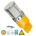 Λάμπα Αυτοκίνητου T20 - 7440 - W21W 2rd Generation Can-Bus Extreme Series LED 35 SMD 3030 17W 2040lm 360° DC 12V IP20 Πορτοκαλί