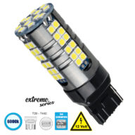 Λάμπα Αυτοκίνητου T20 – 7440 – W21W 3rd Generation Can-Bus Extreme Series LED 66 SMD 3030 15W 2250lm 360° DC 12V IP20 Ψυχρό Λευκό 6000K