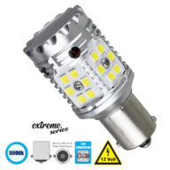 Λάμπα Αυτοκίνητου 1156 – BA15S – P21W 3rd Generation Can-Bus Extreme Series LED 24 SMD 3030 28W 4200lm 360° DC 12V IP20 Ψυχρό Λευκό 6000K