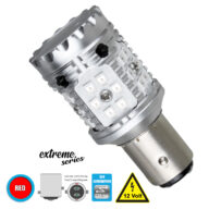 Λάμπα Αυτοκίνητου 1157 – BAY15D – P21/5W 3rd Generation Can-Bus Extreme Series LED 24 SMD 3030 28W 3360lm 360° DC 12V IP20 Κόκκινο