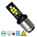 Λάμπα Αυτοκίνητου 1157 - BAY15D - P21/5W 2nd Generation Can-Bus Series LED 12 SMD 3030 8W 1200lm 360° DC 12V IP20 Ψυχρό Λευκό 6000K