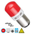 Λάμπα Αυτοκινήτου & Φορτηγού 1157 - BAY15D - P21/5W 3rd Generation Can-Bus Extreme Truck Series LED 6 SMD 3030 3W 360lm 360° DC 12-24V IP20 Κόκκινο