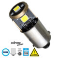 Λάμπα Αυτοκίνητου BA9S - T4W 3rd Generation Can-Bus Extreme Series LED 3 SMD 3030 3W 450lm 360° DC 12V IP20 Ψυχρό Λευκό 6000K