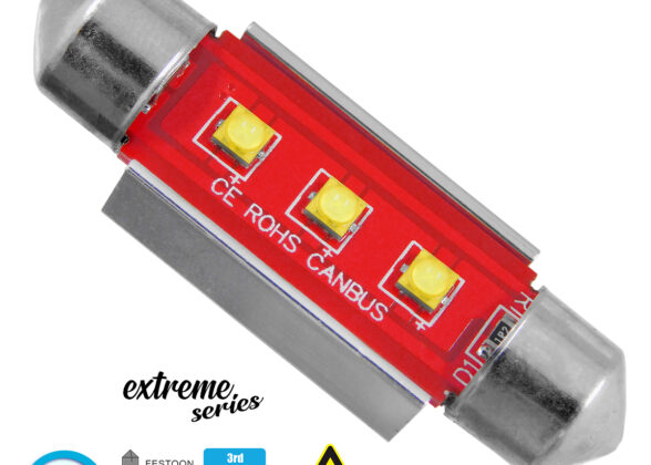 Λάμπα Αυτοκίνητου 39mm FESTOON - C5W 3rd Generation Can-Bus Extreme Series LED 3 CREE XBD 7.5W 1058lm 120° DC 12V IP20 Ψυχρό Λευκό 6000K