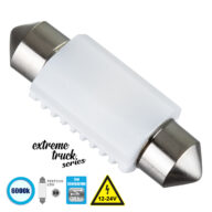 Λάμπα Αυτοκινήτου & Φορτηγού 36mm FESTOON – C5W 3rd Generation Can-Bus Extreme Truck Series LED 2 SMD 3030 3W 450lm 120° DC 12-24V IP20 Ψυχρό Λευκό 6000K