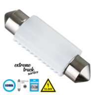 Λάμπα Αυτοκινήτου & Φορτηγού 39mm FESTOON – C5W 3rd Generation Can-Bus Extreme Truck Series LED 2 SMD 3030 3W 450lm 120° DC 12-24V IP20 Ψυχρό Λευκό 6000K