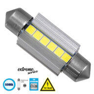 Λάμπα Αυτοκινήτου 36mm FESTOON – C5W 3rd Generation Can-Bus Extreme Series LED 6 SMD 3030 6W 900lm 120° DC 12V IP20 Ψυχρό Λευκό 6000K