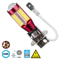 Λάμπα Αυτοκίνητου H3 2nd Generation Can-Bus Series LED 78 SMD 3014 9W 1350lm 360° DC 12V IP20 Ψυχρό Λευκό 6000K