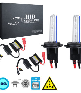 H7 CB Line KIT Βασικού Φωτισμού Αυτοκινήτου & Μοτοσυκλέτας 2nd Generation Can-Bus Series XENON 70W 6400lm DC 9-16V Αδιάβροχο IP65 Ψυχρό Λευκό 8000K