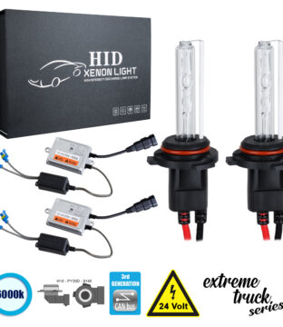 H10 XCB Line KIT Βασικού Φωτισμού Φορτηγού 3rd Generation Can-Bus Extreme Truck Series XENON 110W 10350lm DC 24V Αδιάβροχο IP65 Ψυχρό Λευκό 6000K