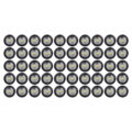 Πακέτο 50 Τεμάχια Φώτα Όγκου για Φορτηγά BULLET PIN LED SMD 5730 1W / Τεμ. 100lm DC 24V Αδιάβροχα IP65 Ψυχρό Λευκό 6000K