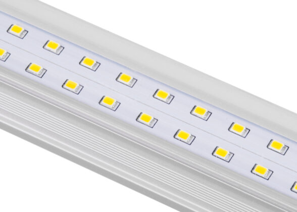 Linear Grow Light Hydro Spectrum LED Γραμμικό Φωτιστικό Ανάπτυξης Φυτών Υδροπονικού Θερμοκηπίου 120cm SMD 2835 80W 160° AC230V IP54 Εσωτερικού Χώρου για Κάλυψη Επιφάνειας 1.2m x 1.2m