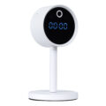 Rechargeable Table Camera WiFi HD 1080P 160° 1500mAh Two Way Audio Motion Detection & Digital Clock - Επαναφορτιζόμενη Επιτραπέζια Κάμερα WiFi HD 1080P 160° 1500mAh Διπλή Κατέυθυνση Ομιλίας Ανιχνευτή Κίνησης & Ψηφιακό Ρολόι - Λευκό