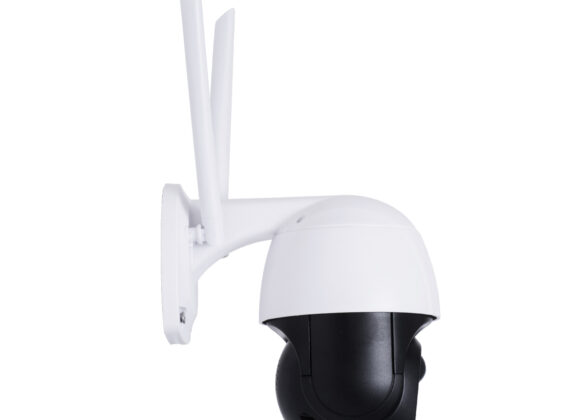 Αυτόνομη Ηλιακή IP Camera 1080P 2MP WiFi 350° Μοιρών - 3200mAh - Φωτοβολταϊκό Πάνελ - Νυχτερινή Όραση με LED IR - Ανιχνευτή Κίνησης - Νυχτερινή Λήψη - Αδιάβροχη IP66 - Λευκό