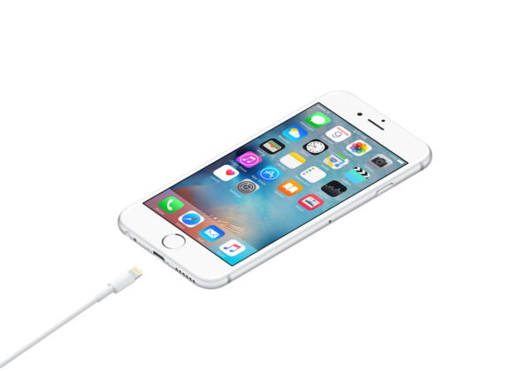 Καλώδιο Φόρτισης Fast Charging Data iPhone 1M από Regular USB 2.0 σε 8 Pin Lightning Λευκό