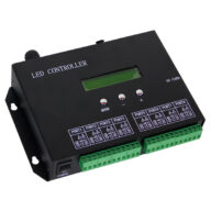 LED Digital RGB Controller DMX512 T8000PRO H803SA 8000 IC με Κάρτα SD Professional Series 5v – 12v – 24v GloboStar 88771