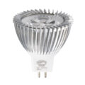 Σποτ LED GU5.3 MR16 3W 300lm 30° DC 12V IP20 Φ5 x Υ5.2cm Ψυχρό Λευκό 6000K - 2 Χρόνια Εγγύηση