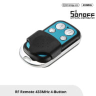 SONOFF 433-REMOTE-R2 – RF 433MHz Remote Controller 4 Button/Key with Battery