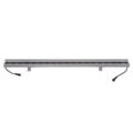 Μπάρα Φωτισμού Wall Washer με Αντιθαμβωτική Γρίλια LED 24W 2040lm 15° DC 24V Αδιάβροχο IP65 L100 x W4 x H5.5cm RGBW DMX512 - Ασημί - 3 Years Warranty