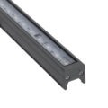 Ψηφιακή Μπάρα Φωτισμού Wall Washer Digital Pixel Facade Tuber Bar LED 12W 720lm 90° DC 24V Αδιάβροχο IP65 L100 x W3.2 x H3cm RGB DMX512 - Ασημί με Διάφανο Κάλυμμα - 3 Years Warranty