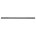 Ψηφιακή Μπάρα Φωτισμού Wall Washer Digital Pixel Facade Tuber Bar LED 12W 840lm 45° DC 24V Αδιάβροχο IP65 L100 x W3.5 x H3.2cm Θερμό Λευκό 2700K DMX512 - Γκρι Ανθρακί με Pixel Lens Φακούς - 3 Years Warranty