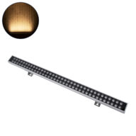 Μπάρα Φωτισμού Wall Washer LED 144W 12960lm 10° DC 24V Αδιάβροχο IP67 L100 x W7.3 x H4.3cm Θερμό Λευκό 2700K – Ασημί – 3 Years Warranty