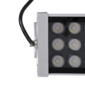 Μπάρα Φωτισμού Wall Washer LED 216W 18360lm 10° DC 24V Αδιάβροχο IP67 L100 x W10.2 x H9.5cm RGBW DMX512 - Ασημί - 3 Years Warranty