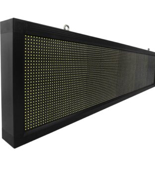 Κυλιόμενη Ψηφιακή Επιγραφή P10 LED SMD AC 220-240V με Wi-Fi – Αδιάβροχή IP54 – Μονής Όψης – Μ168 x Π9 x Υ40cm Ψυχρό Λευκό 6000K